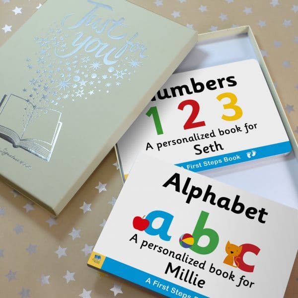 Alphabet & Numbers Board Book Gift Set