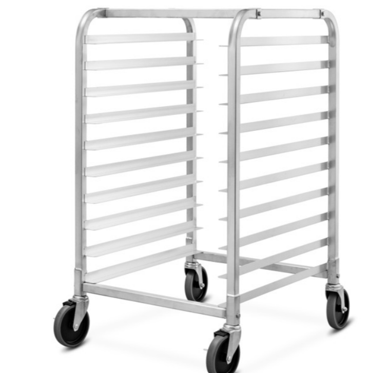 10 Sheet Pan Aluminum Bakery Rack